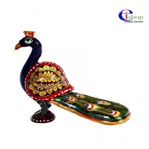 Shopping Online Sitting Peacock Showpiece at Eishop